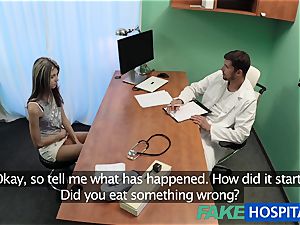 FakeHospital bashful super-cute Russian cured by cock